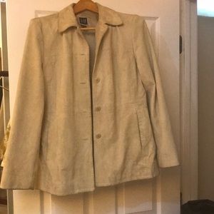 Tan Gap Suede Jacket